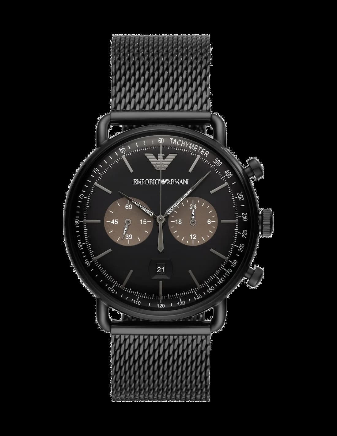 Emporio Armani AR11142 — montre chronographe noire