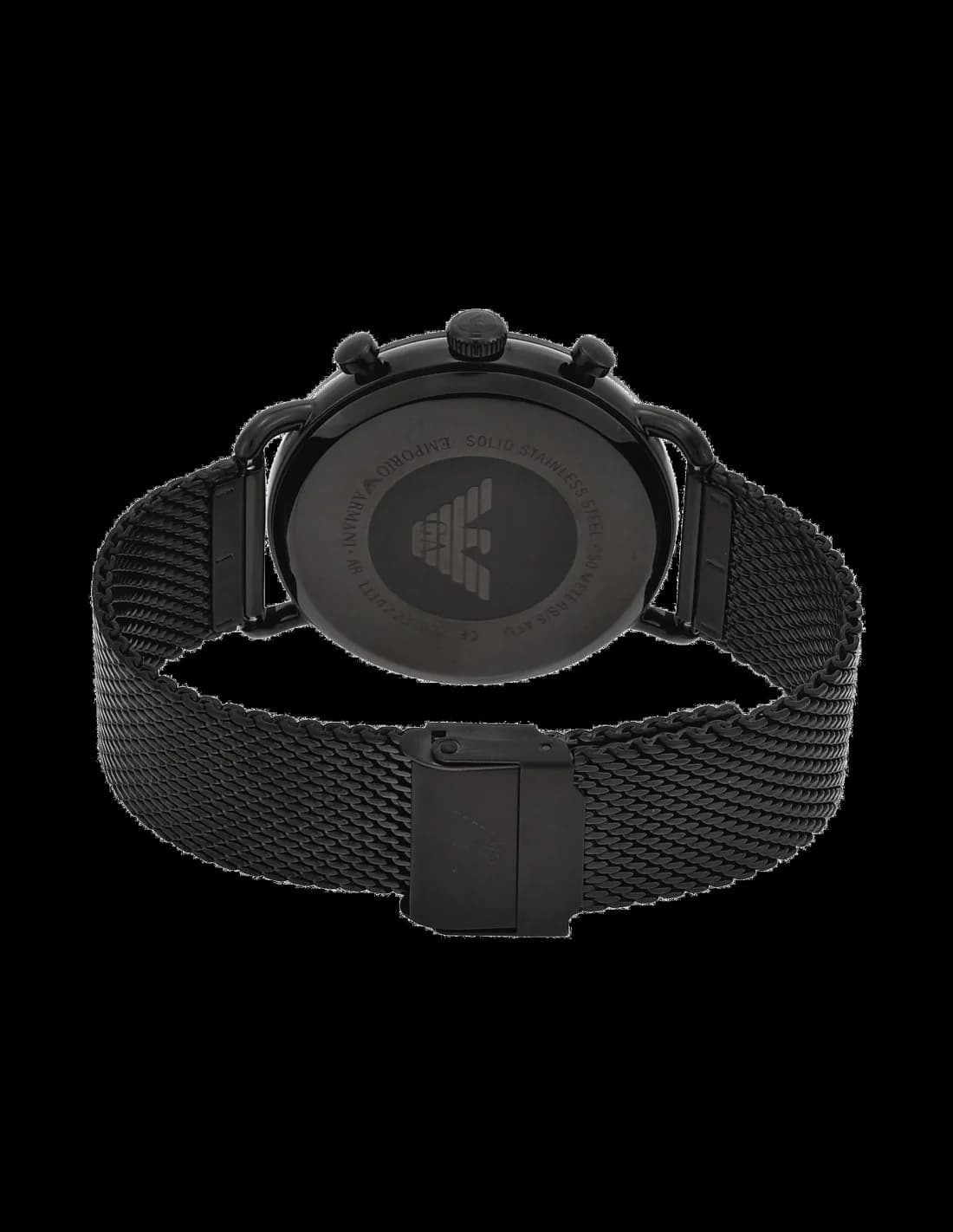 Détails du cadran de la montre Emporio Armani AR11142