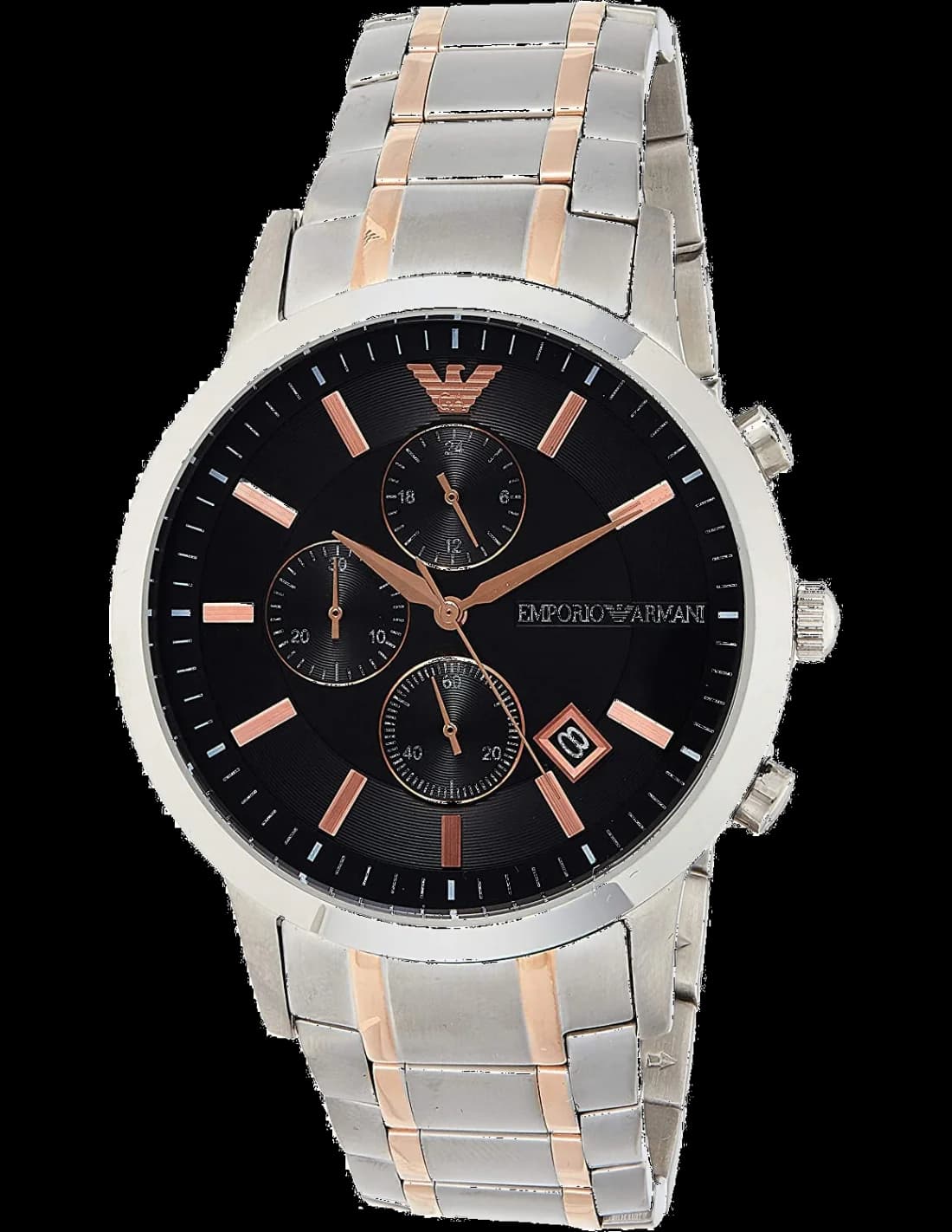 Montre Emporio Armani AR11165 Chronographe avec Bracelet NATO vue 3