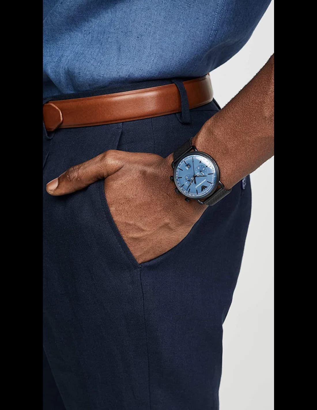 Fermoir boucle ardillon de la montre Emporio Armani AR11201