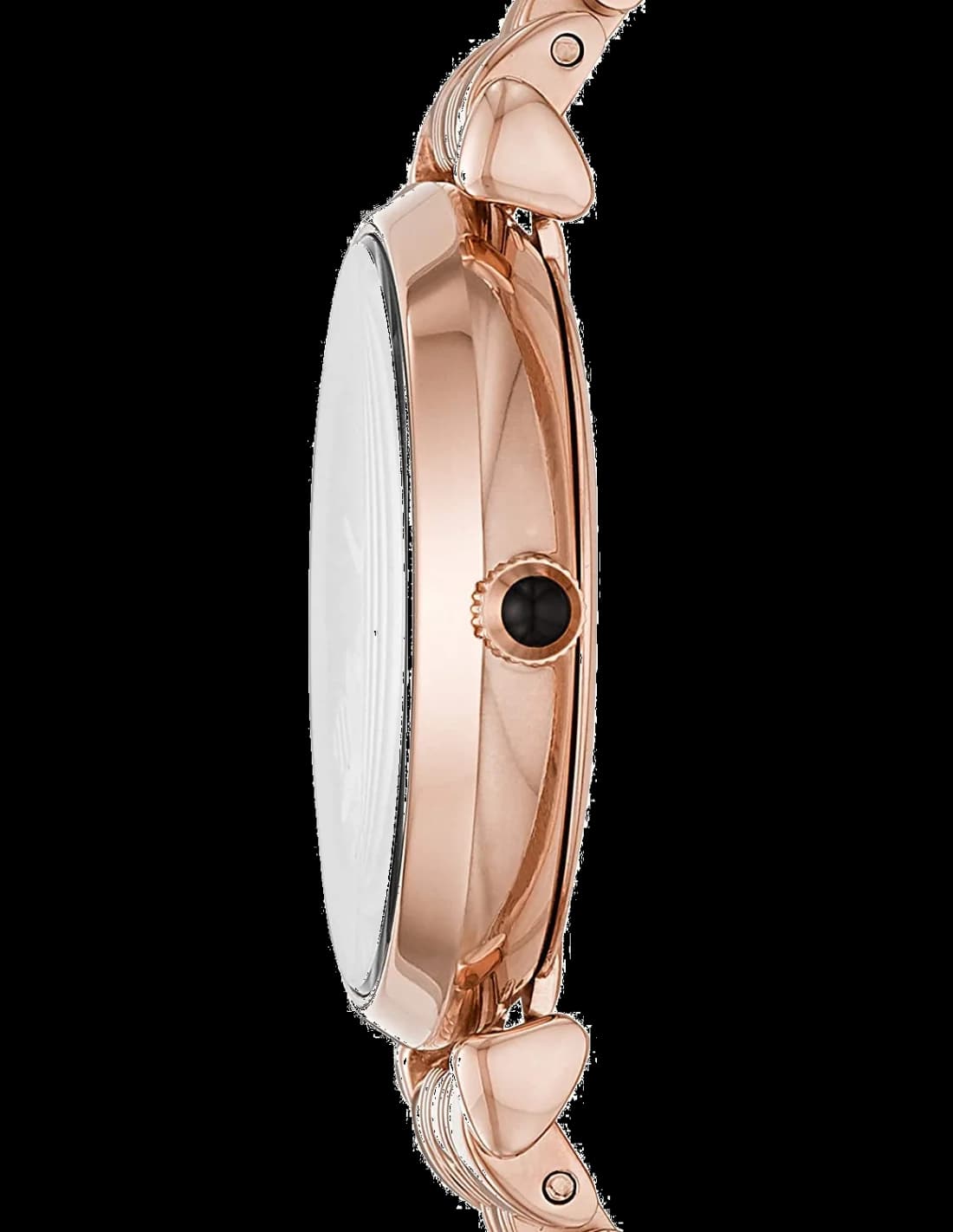 Montre Femme Emporio Armani AR11206 Gianni T-Bar en Acier Rose Gold vue 2