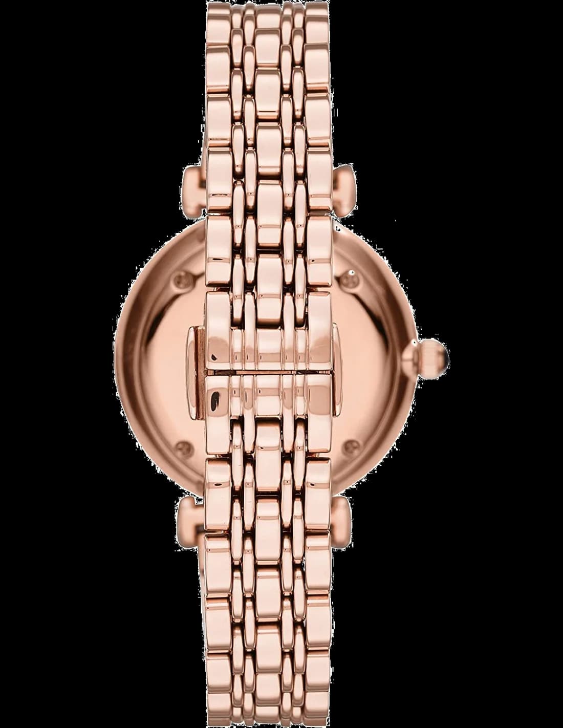 Montre Femme Emporio Armani AR11206 Gianni T-Bar en Acier Rose Gold vue 3