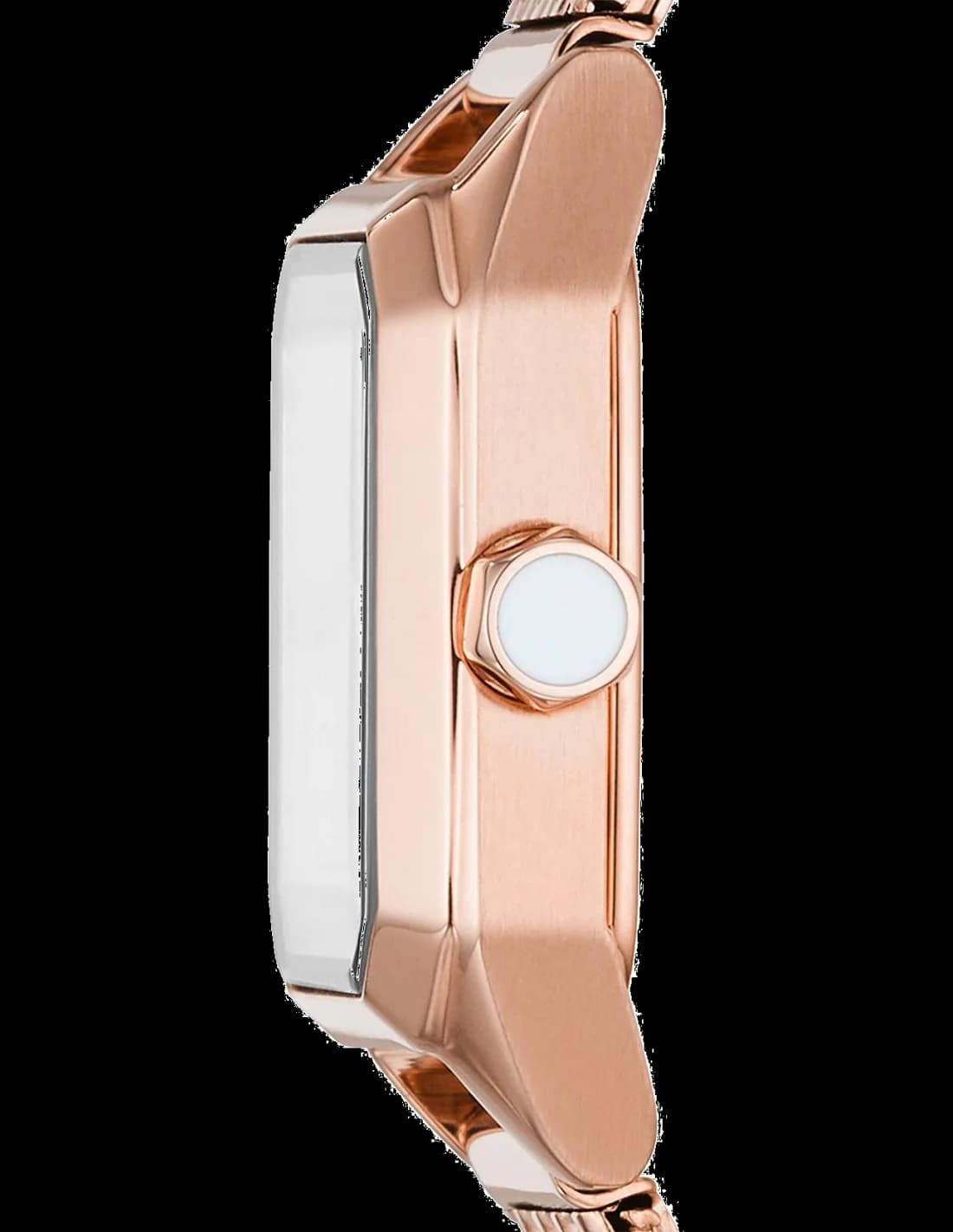 Montre Emporio Armani AR11347 Gioia à Boîtier Rectangulaire et Maille Milanaise vue 3