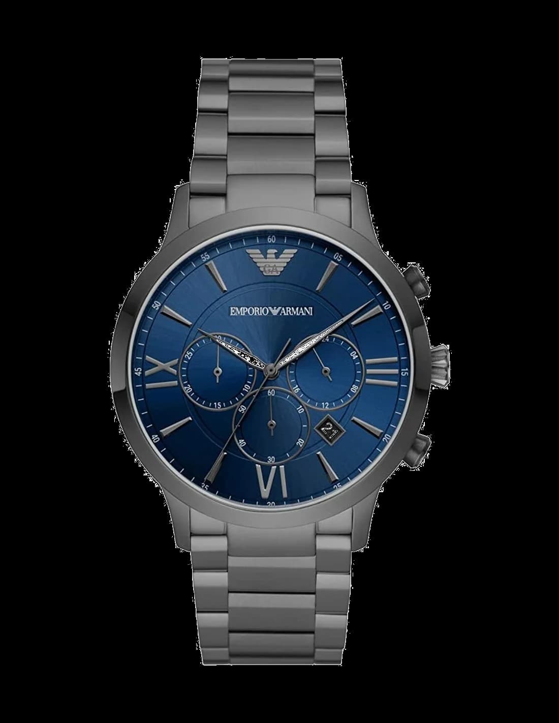 Emporio Armani AR11348 montre chronographe à cadran noir — Montres Outlet