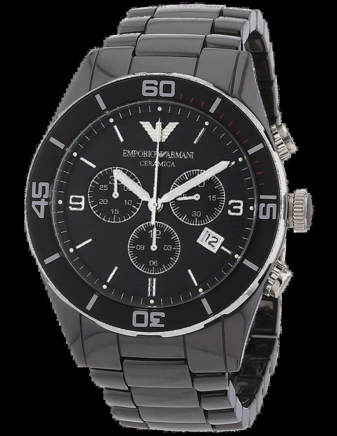 Emporio Armani AR1421 devant chronographe — Montres Outlet