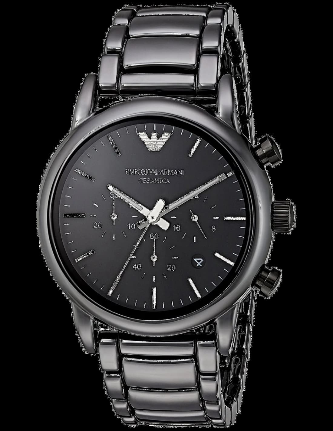 Emporio Armani AR1507 avec cadran noir — Montres Outlet