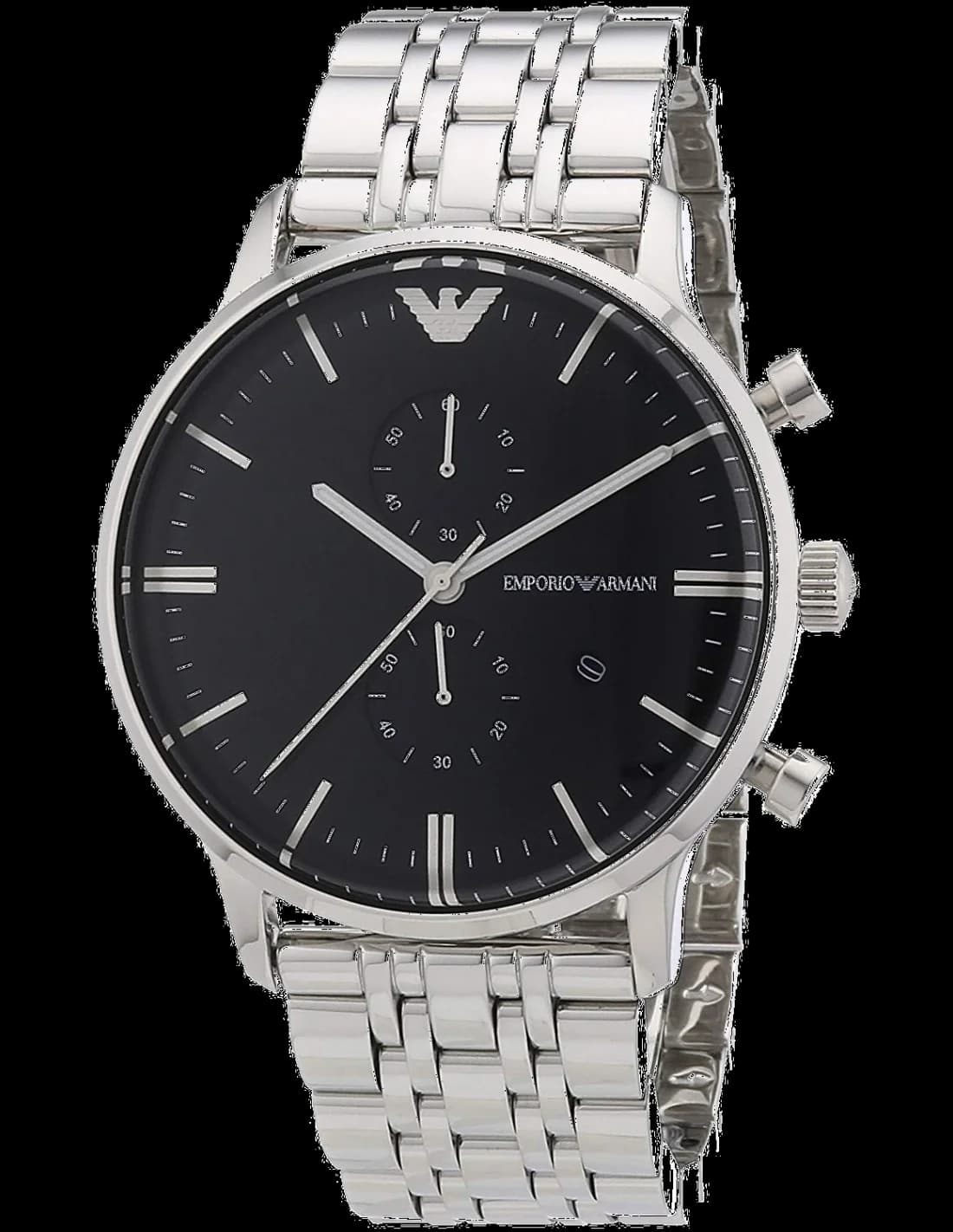 Emporio Armani AR1648 cadran noir — Montres Outlet