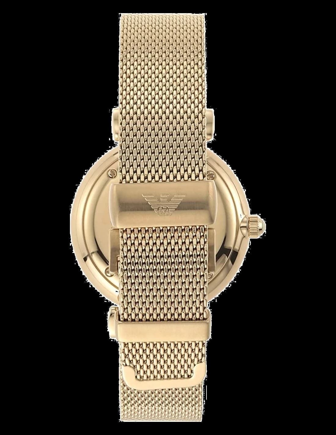 Montre Emporio Armani AR1957 femme détail cadran argent