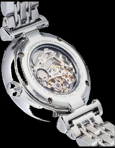 Détails du cadran et bracelet de la montre Emporio Armani AR1991