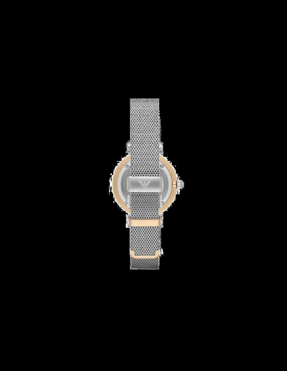 Montre Emporio Armani AR2068 femme détail cadran nacre