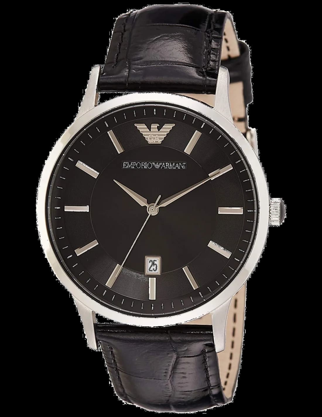 Emporio Armani AR2411 cadran noir — Montres Outlet