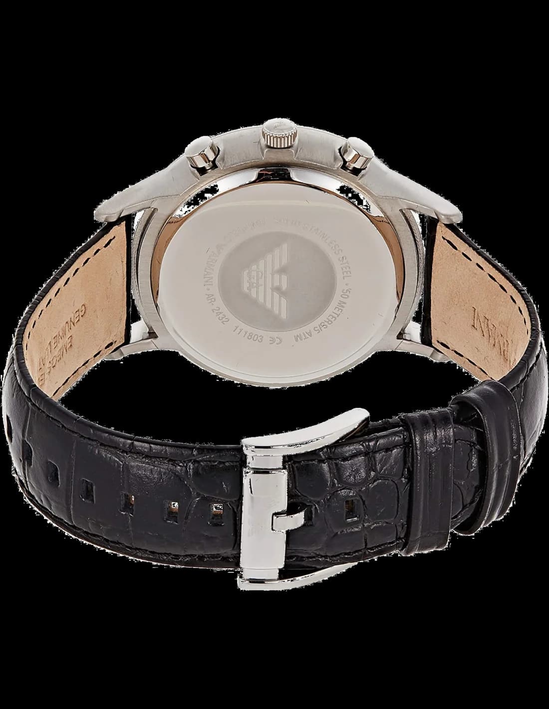 Détail cadran Emporio Armani AR2432 — Montres Outlet
