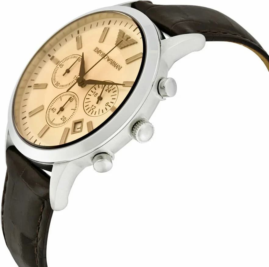 détails cadran Emporio Armani AR2433