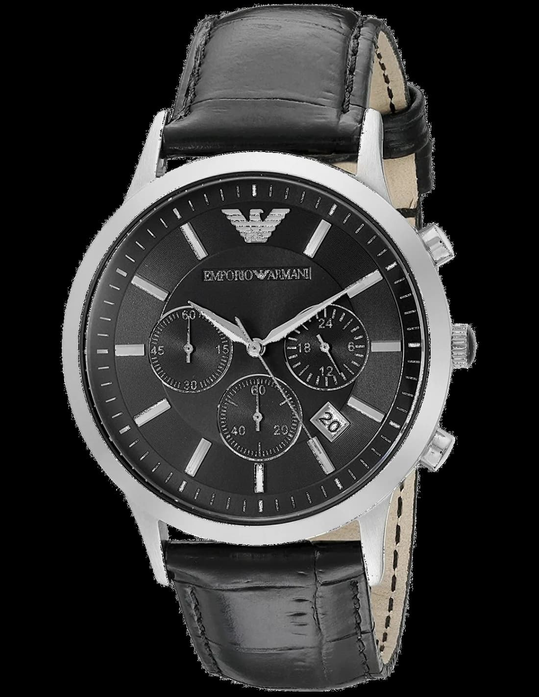 Emporio Armani AR2447 chronographe noir — Montres Outlet
