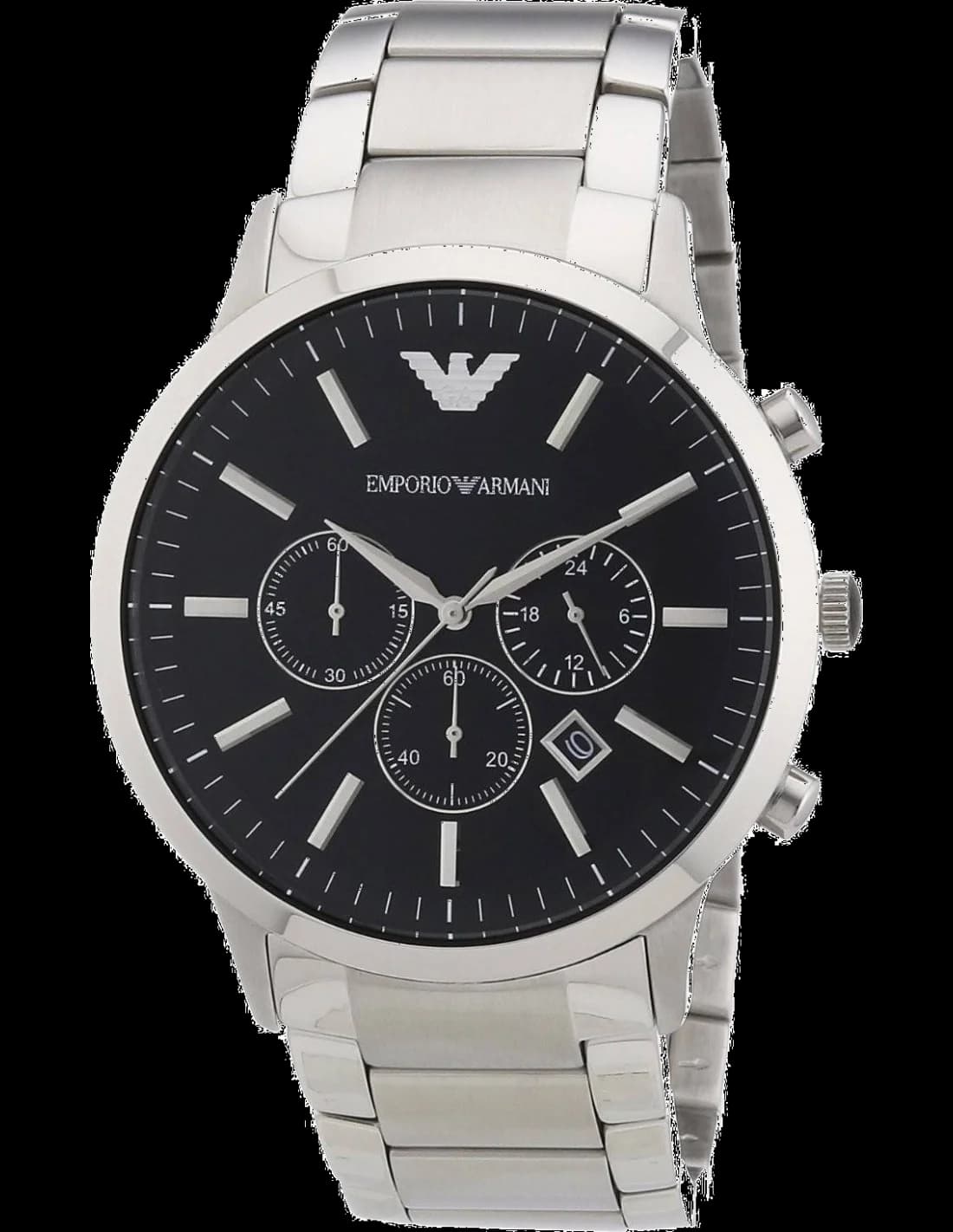 Emporio Armani AR2460 chronographe noir — Montres Outlet