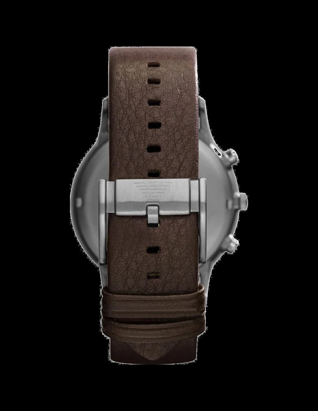 Détail du bracelet et fermoir de la montre Emporio Armani AR2462.