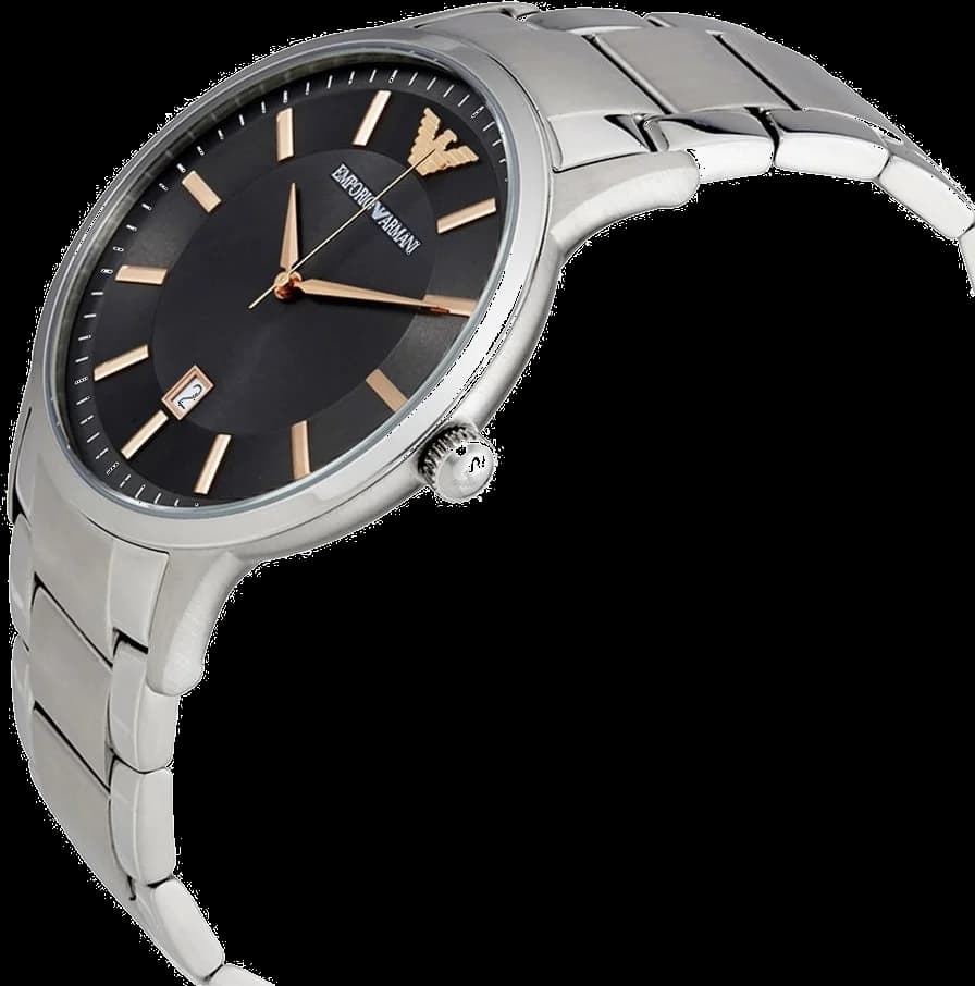 Détail du cadran de la montre Emporio Armani AR2514