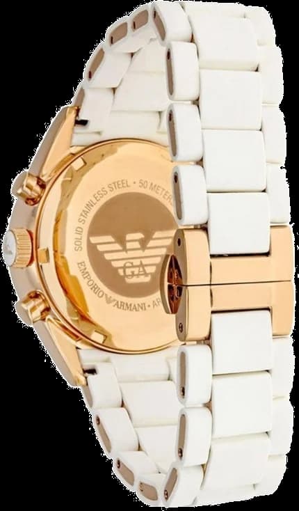 Montre Emporio Armani AR5920 femme vue de profil
