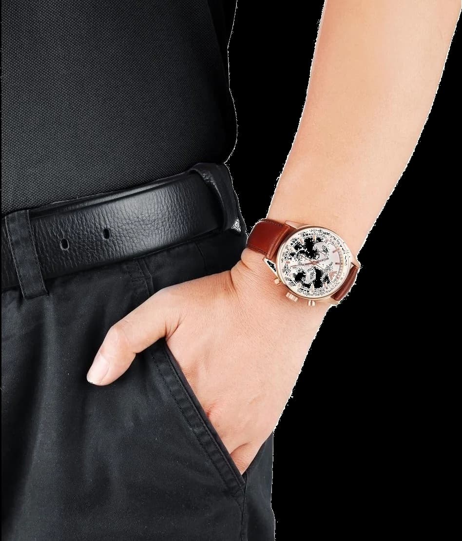Fermoir du bracelet de l'Emporio Armani AR5996 — Montres Outlet
