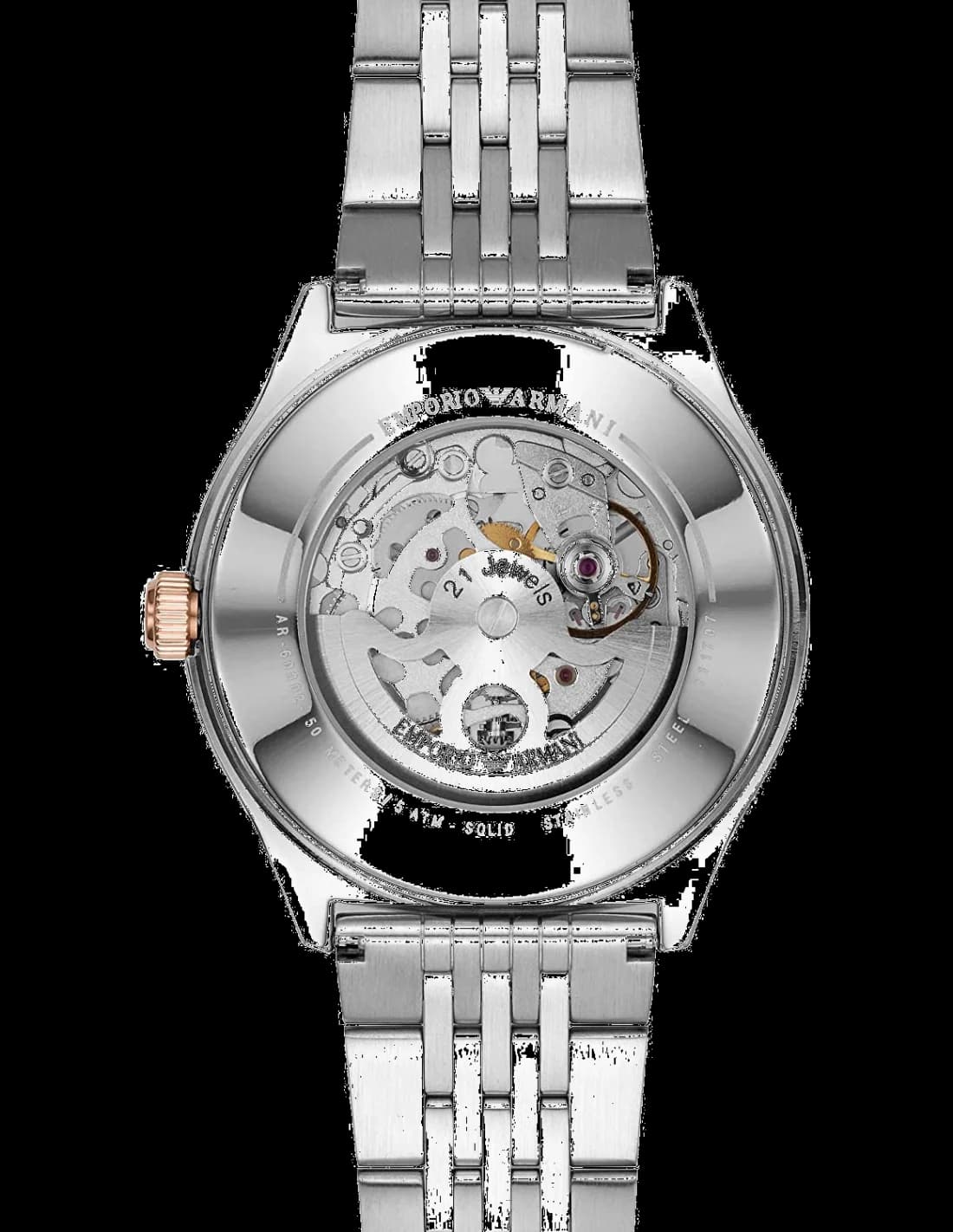 Montre Emporio Armani AR60002 Automatique Squelette vue 3