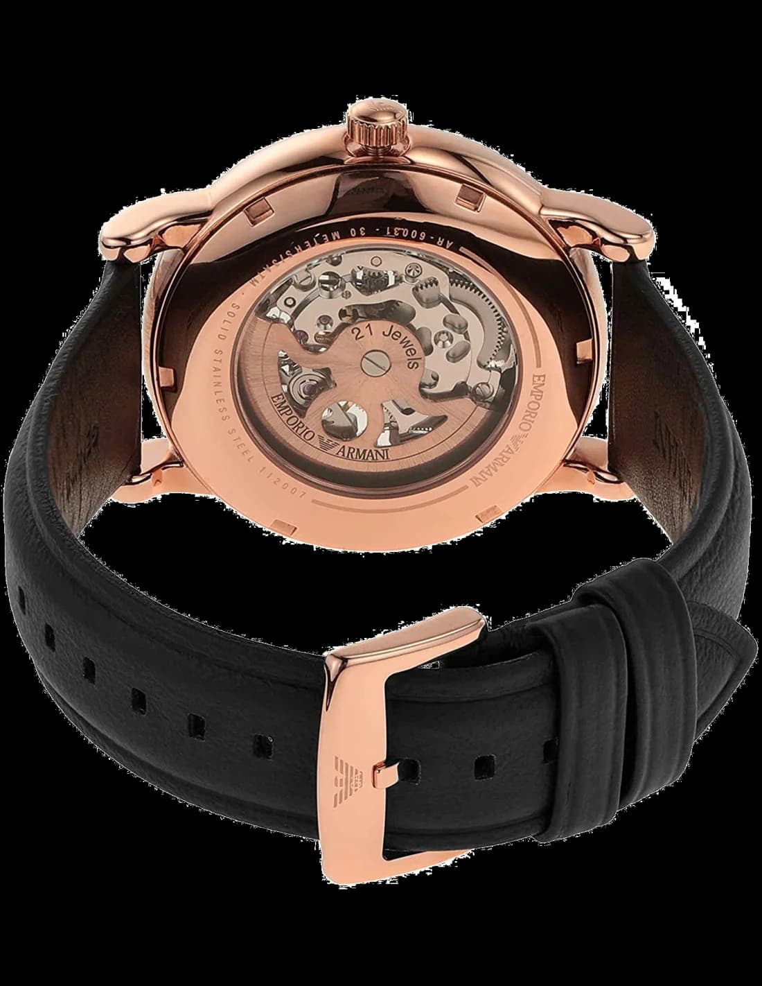 Montre Emporio Armani AR60031 homme détail cadran argent