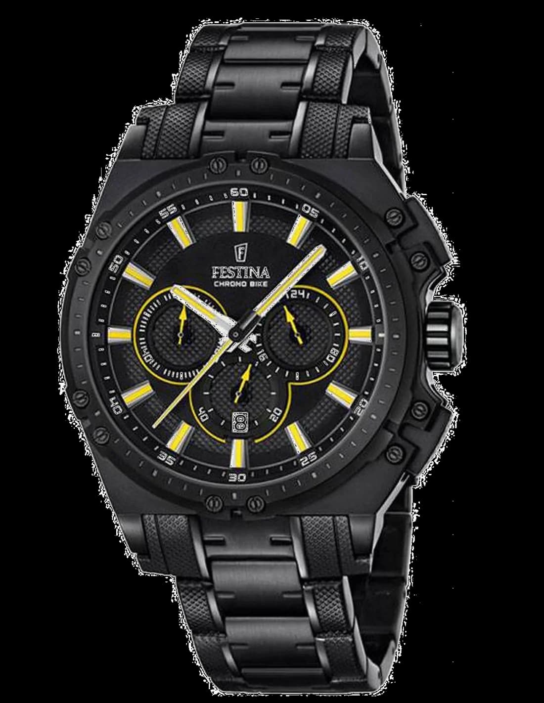 Festina F16969/3 chronographe noir acier — Montres Outlet