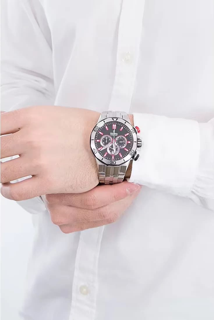 Montre Festina F20448/7 homme vue de profil