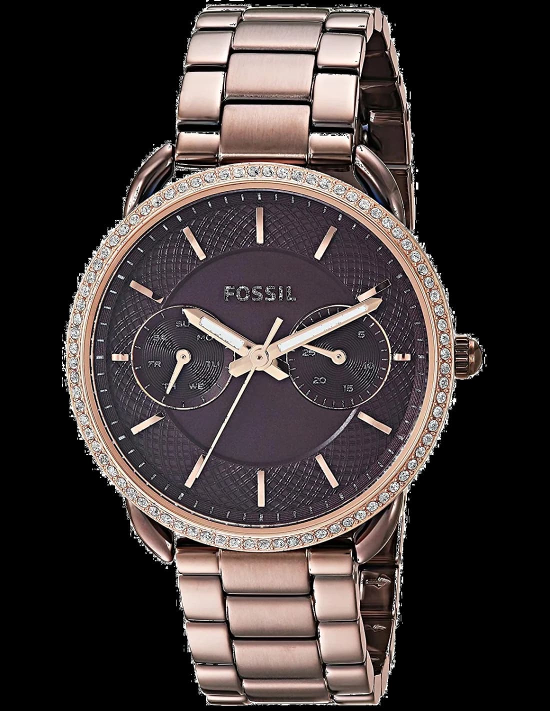 Fossil ES4258 chronographe noir cadran — Montres Outlet