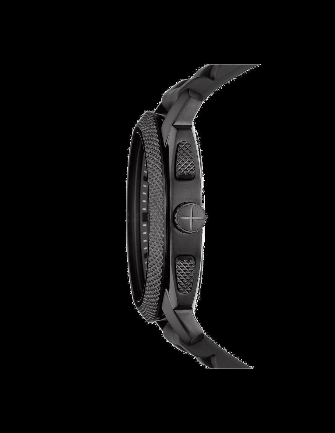 Détail du bracelet cuir marron Fossil FS4487 — Montres Outlet