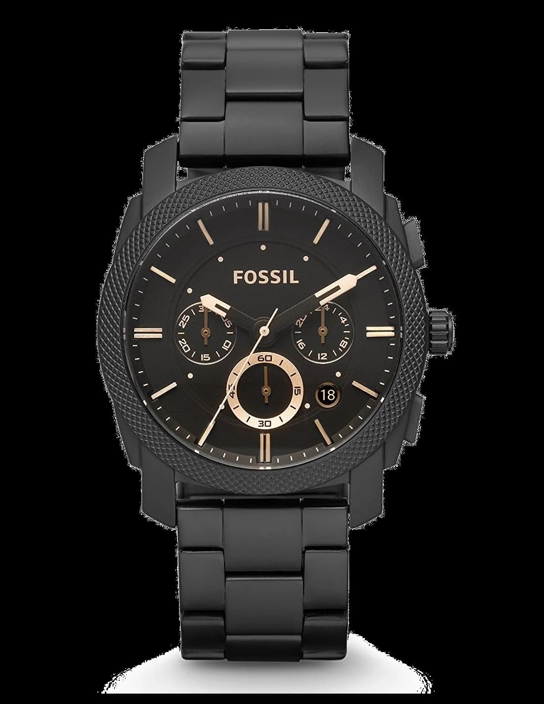 Montre Homme Fossil Machine FS4682 XL Dress bracelet acier