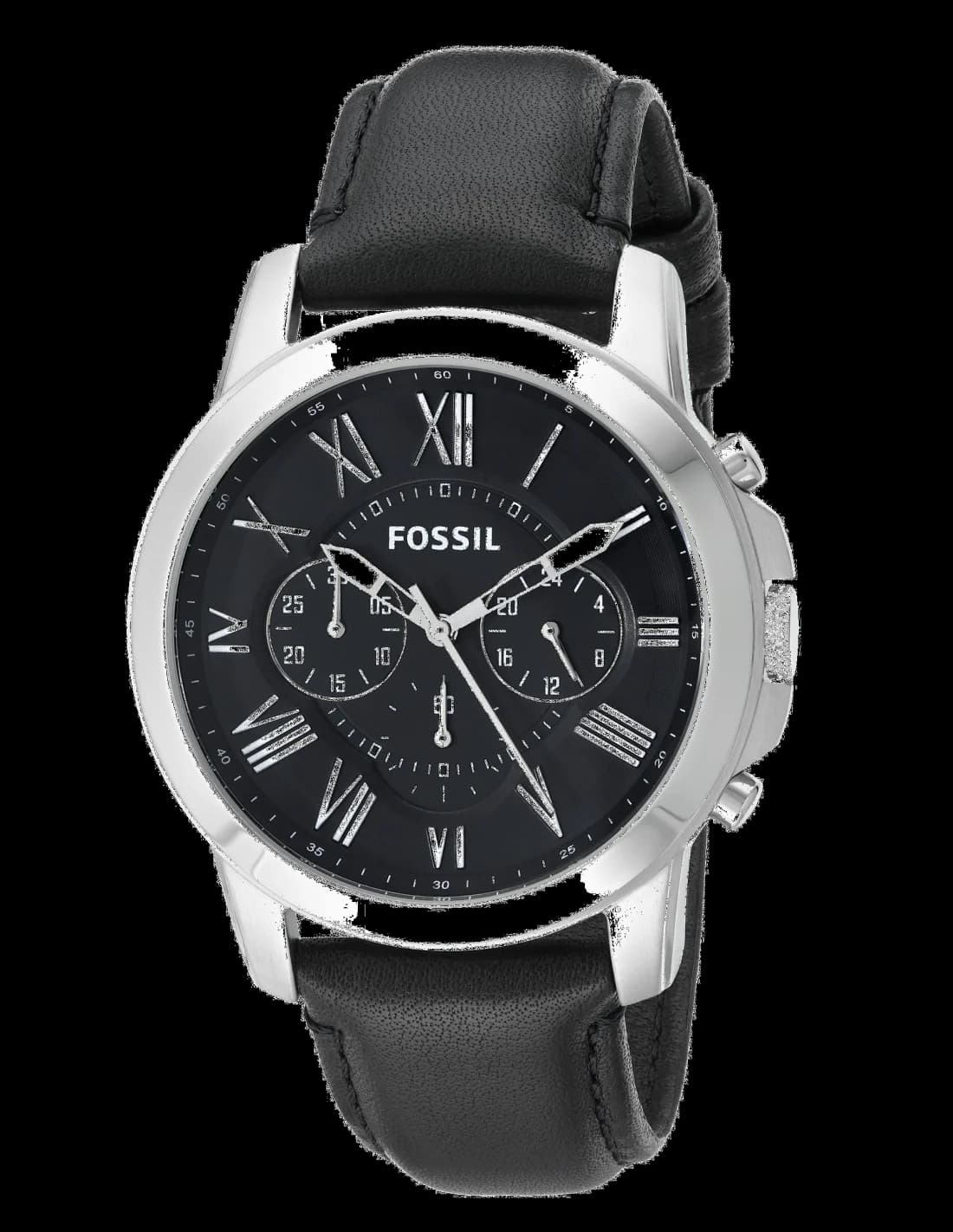 Fossil FS4812 cadran noir — Montres Outlet