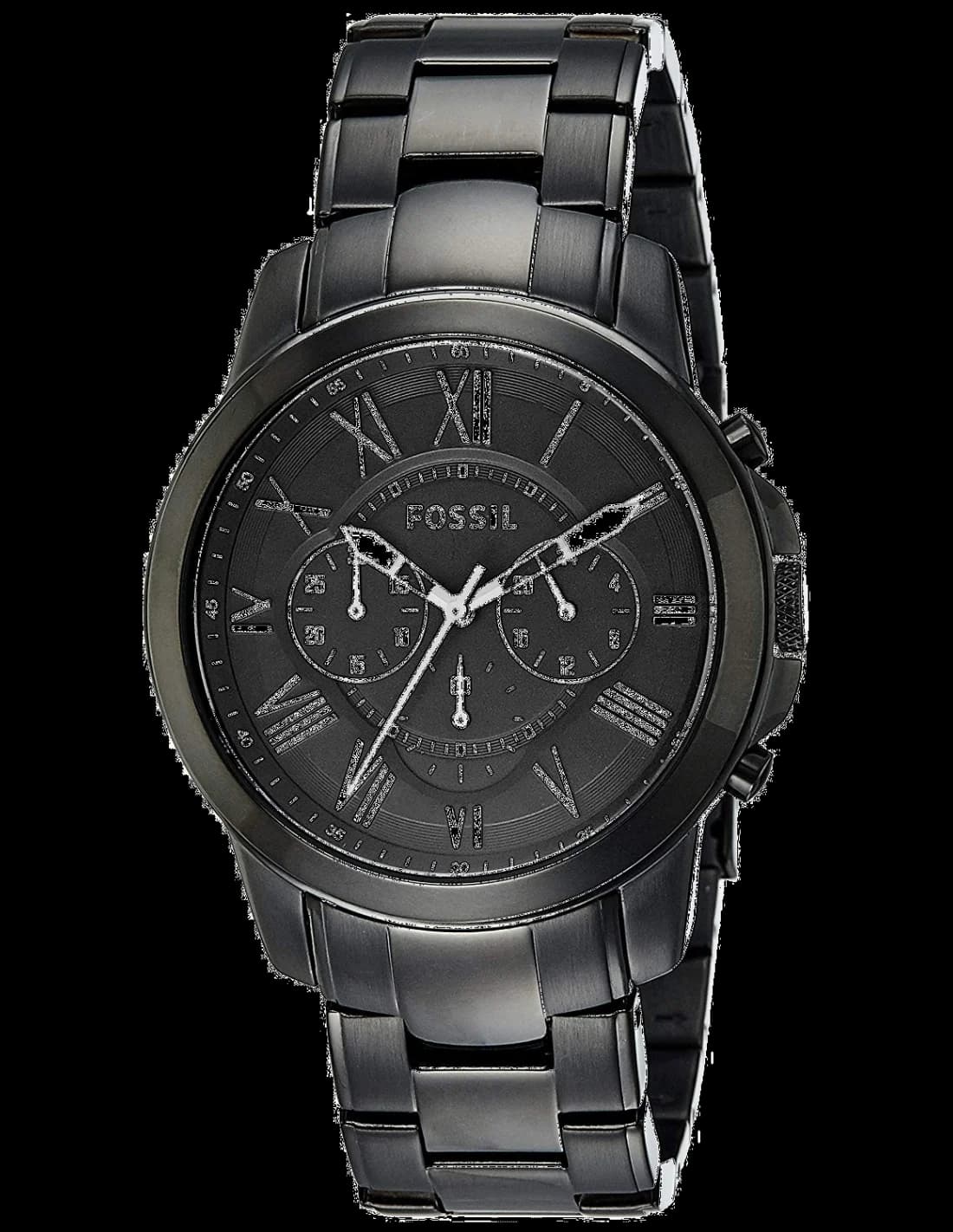 Fossil FS4832 chronographe noir — Montres Outlet