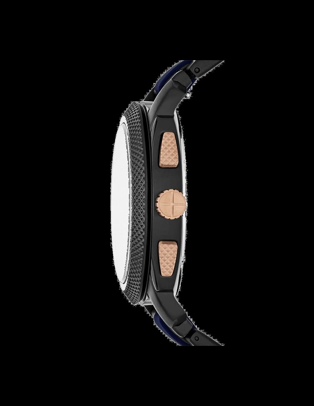 Montre Fossil FS5164 homme détail cadran noir