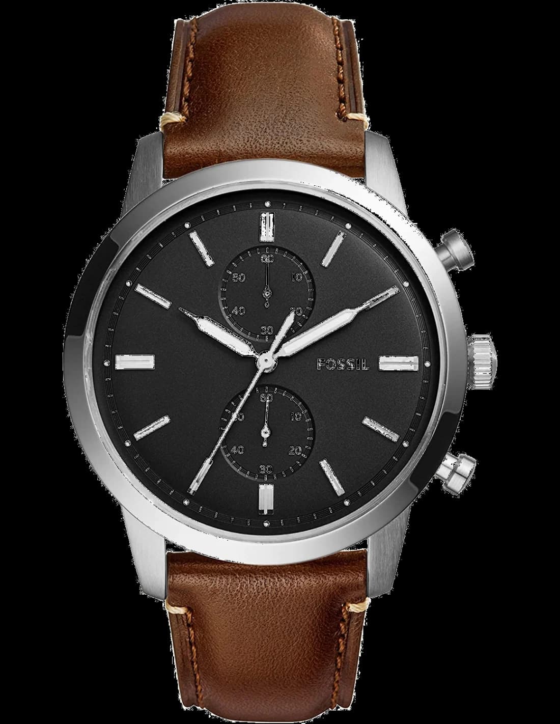 Fossil FS5280 chronographe noir — Montres Outlet