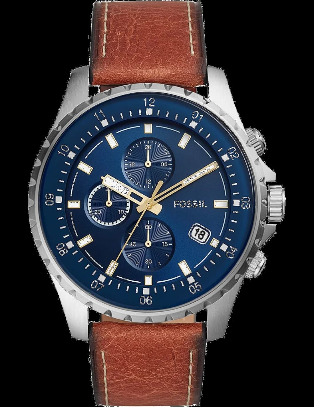Fossil FS5675 cadran noir — Montres Outlet