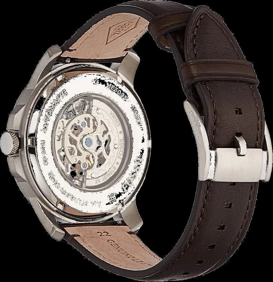 Montre Fossil ME3095 homme détail cadran noir