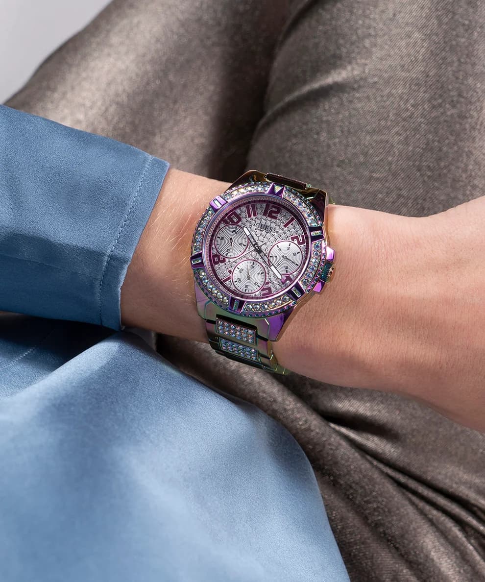 Montre Guess Lady Frontier GW0044L1 violet multicolore vue 5