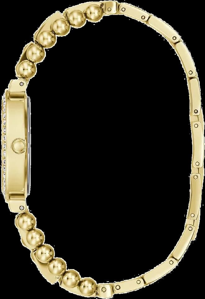 Montre Femme Guess Gala GW0401L2 bracelet doré orné de strass vue 3