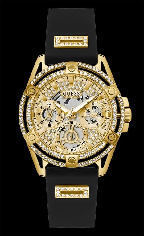 Guess GW0536L3 cadran argenté visible — Montres Outlet