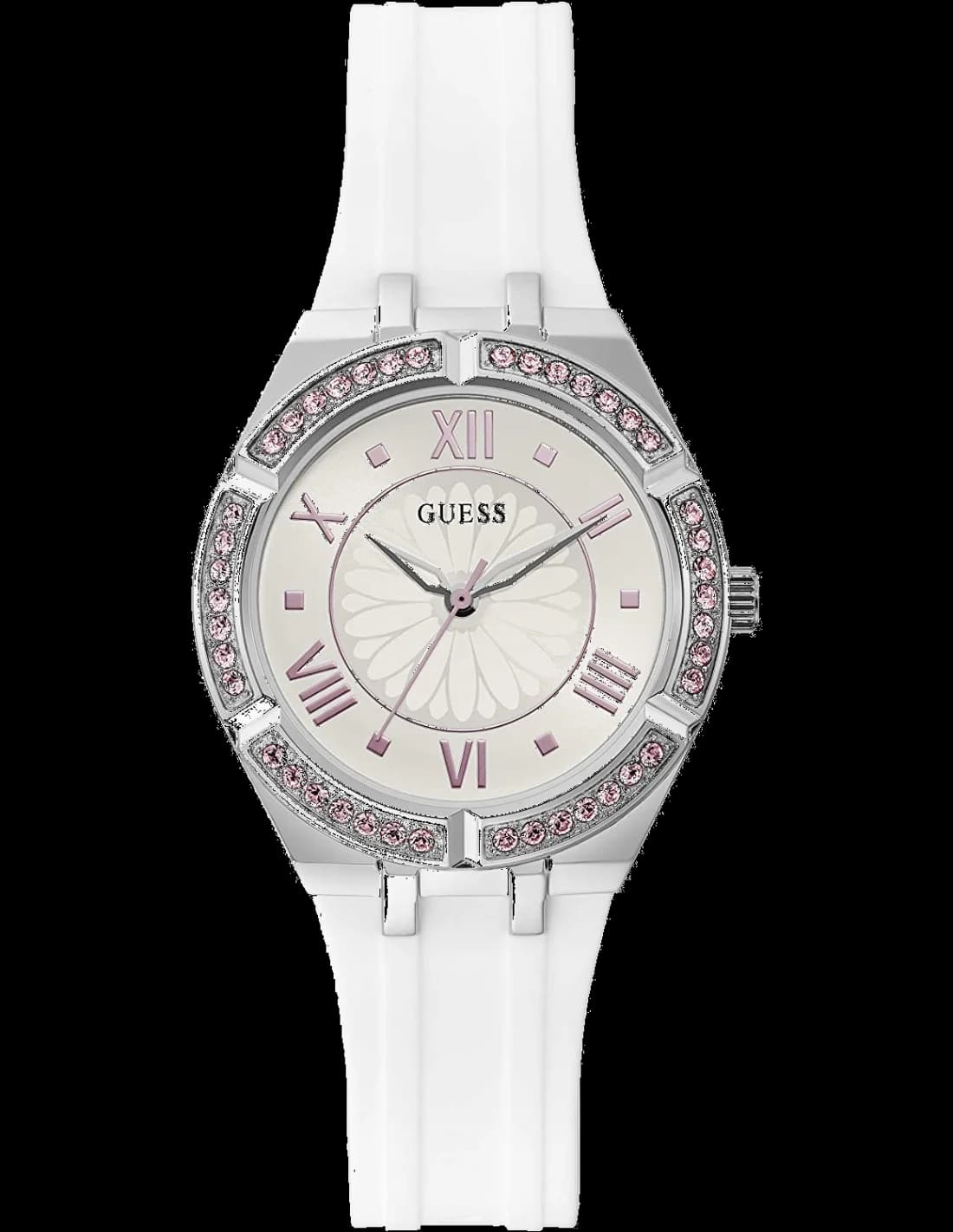 Guess GW0032L1 [cadran blanc et bracelet noir] — Montres Outlet