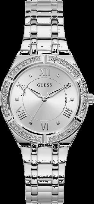 Guess GW0033L1 [montre affichant le cadran argenté] — Montres Outlet