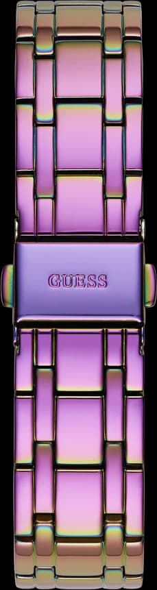Montre Guess GW0033L6 femme détail cadran argent
