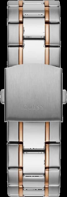 Montre Guess Commander GW0056G5 Cadran bleu multifonction bracelet en acier vue 3