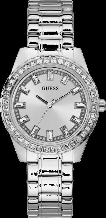 Guess GW0111L1 montre en acier inoxydable argent — Montres Outlet