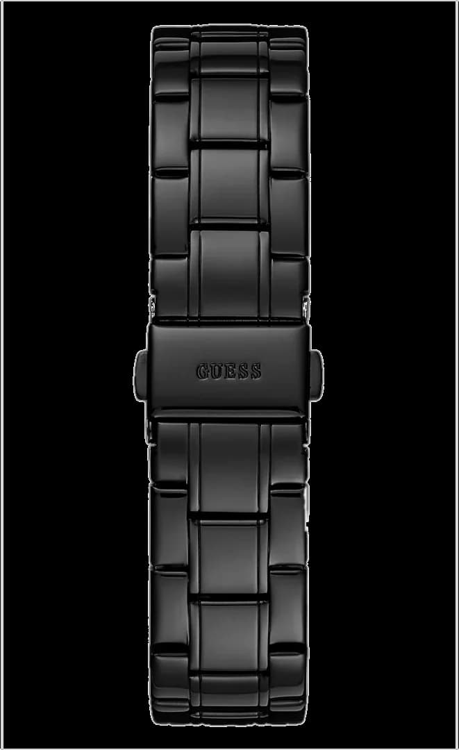 Montre Femme Guess Sparkler GW0111L4 Acier Noir et Strass vue 3