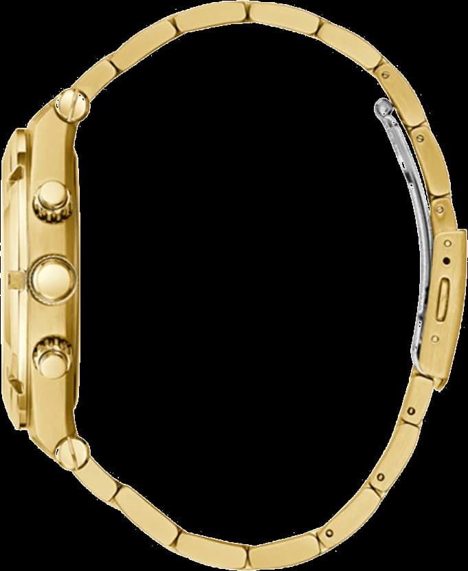 Montre Guess GW0260G2 profil bracelet acier doré boucle déployante