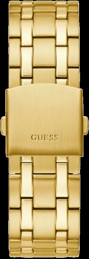 Montre Guess GW0260G2 cadran noir index bâtons squelette fenêtre date