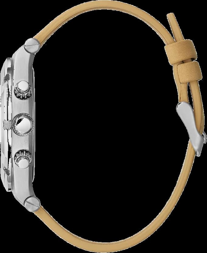 Montre Homme Guess Silver Tone GW0262G1 Cadran noir multifonction vue 2