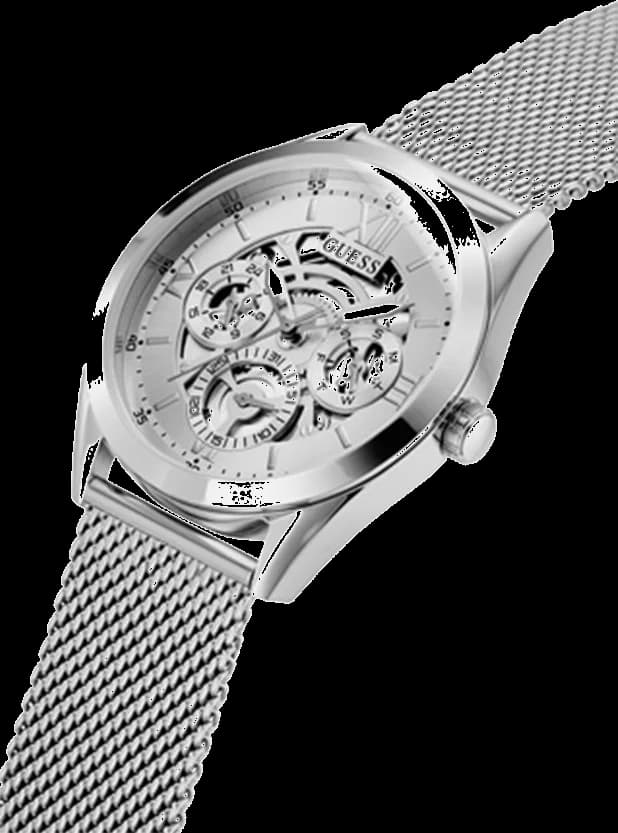 Guess GW0368G1 Tailor profil boîtier rond 42mm acier inoxydable argent