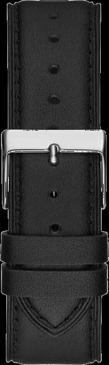 Montre Guess GW0389G1 cadran squelette noir index bâtons chiffres date